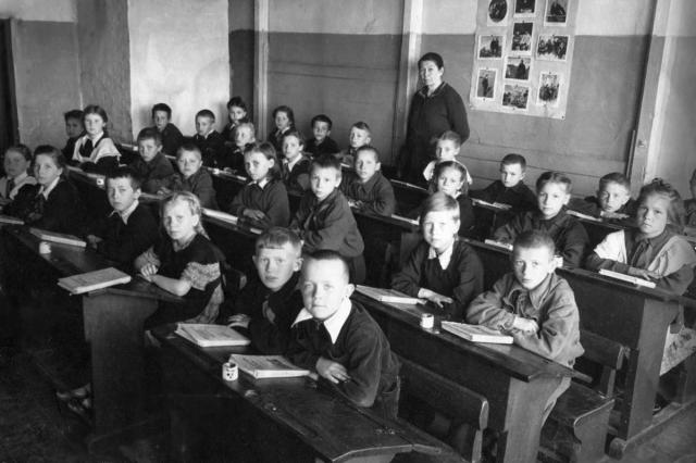 1950-е - Водниковская начальная школа