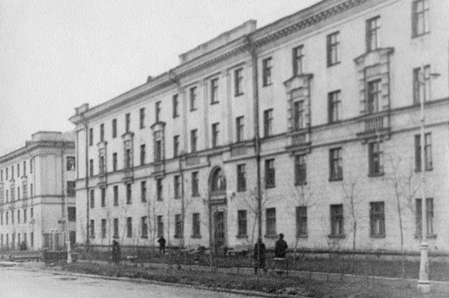 1958 - Улица Первомайская, корпуса общежитий МФТИ
