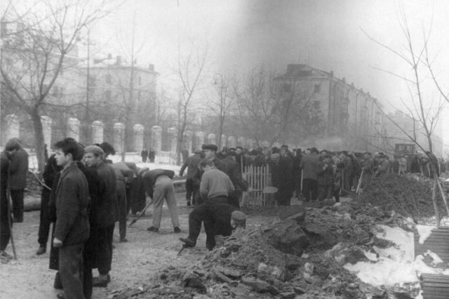10.1960 - Ул. Первомайская напротив общежитий МФТИ
