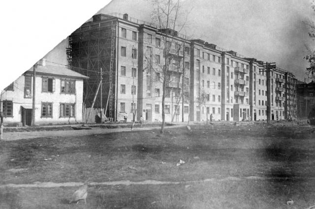 1938 - Дом ИТР-2, ныне - Институтский пер.8