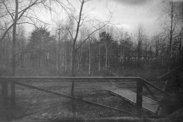 24.10.1937 - Вид с платформы Долгопрудная
