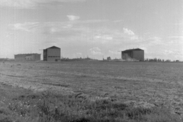 1957 - Фото сделано с места, где сейчас проходит улица Дирижабельная