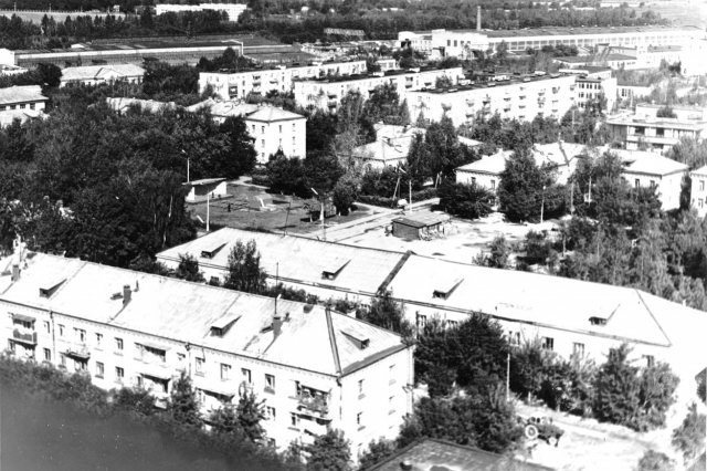 1980 - Панорама поселка "Гранитный"