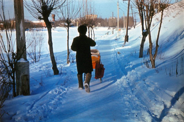 1976 - Пешеходная дорожка на "Водники"