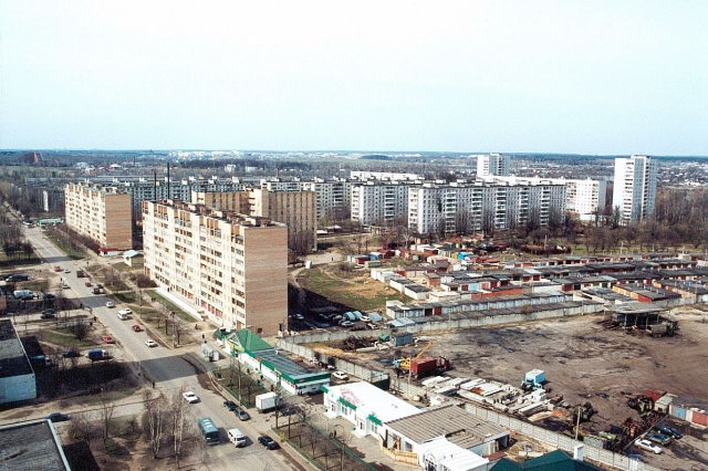 16.04.2001 - Внизу проходит проспект Пацаева