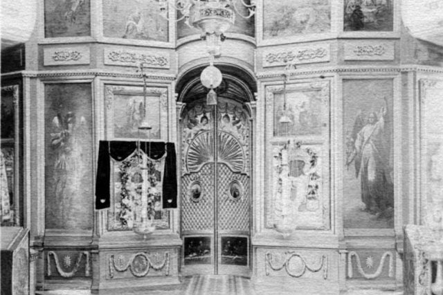 1912 - Иконостас в Виноградовской церкви