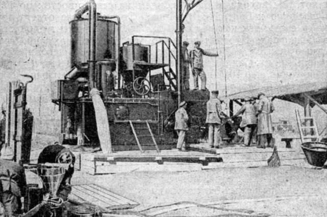 1931 - Водорододобывающая установка, установленная в Ленинграде