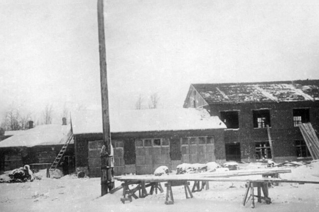 02.1933 - "Строительство здания пожарной команды"