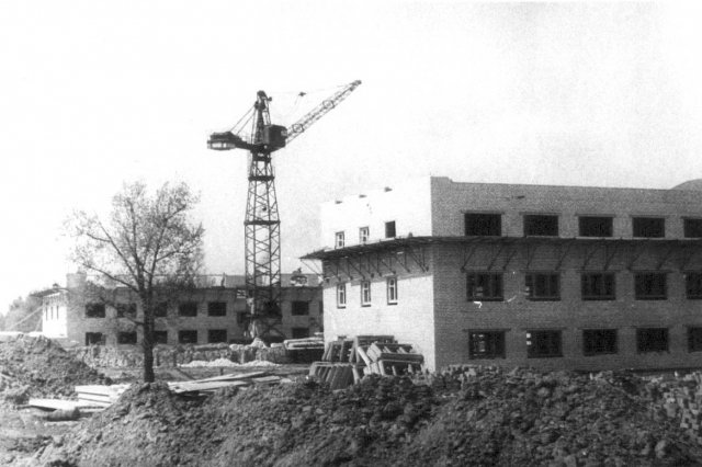 1963 - Строительство новых корпусов общежитий МФТИ