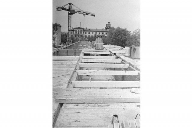 12.06.1973 - Строительство корпуса Электроники МФТИ