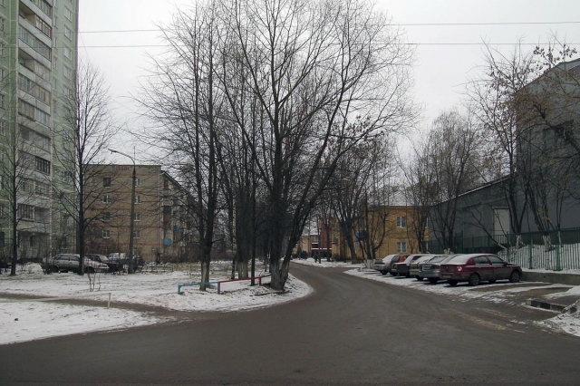30.12.2007 - На перекрестке улиц Якорная и Корабельная