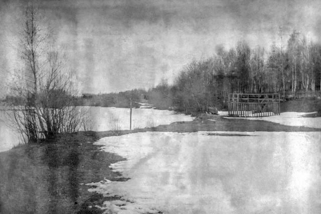 ок.1915 - Берег реки Клязьмы